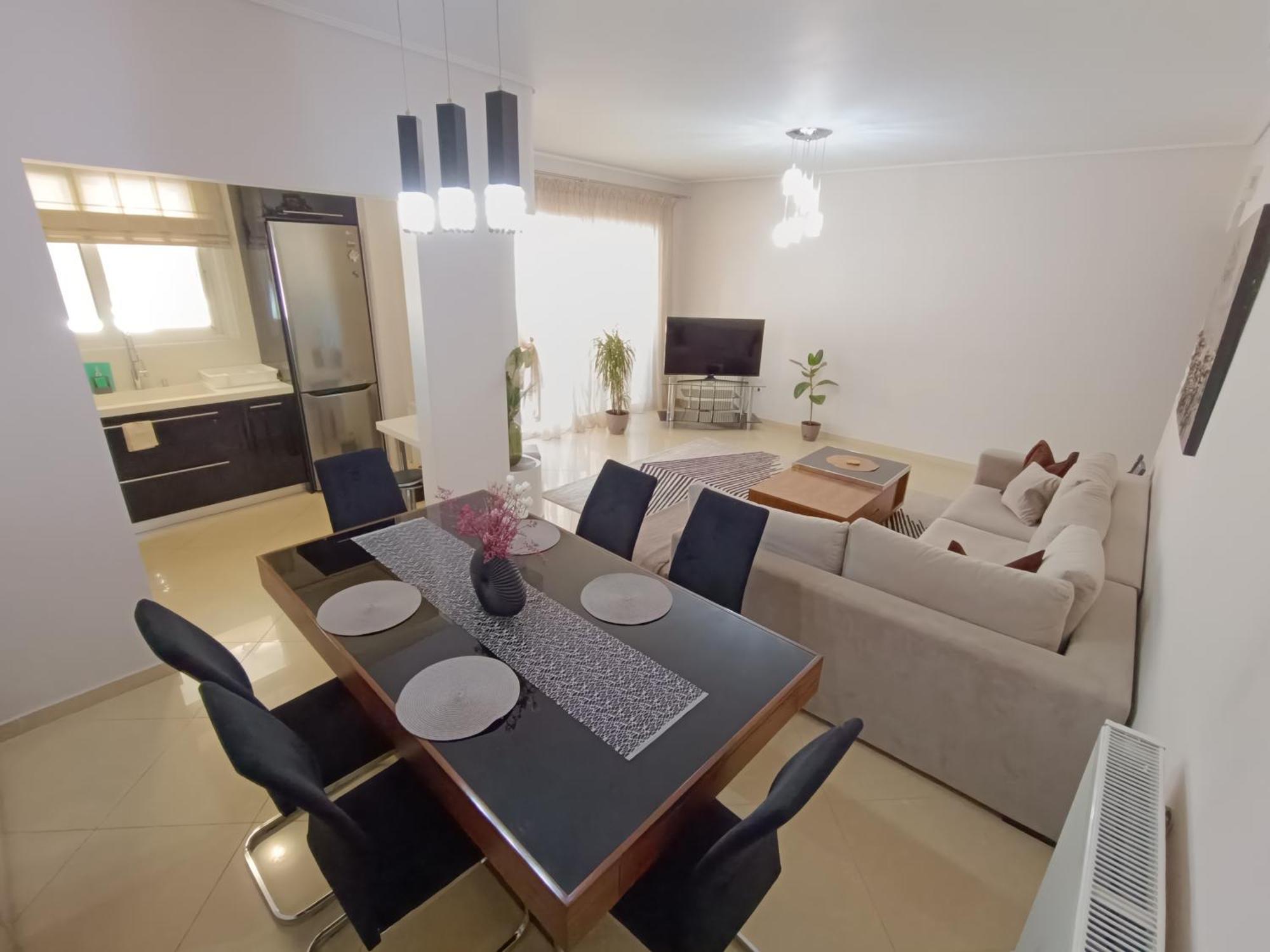 New Elegant Roof Apartment Acharnes Exterior foto