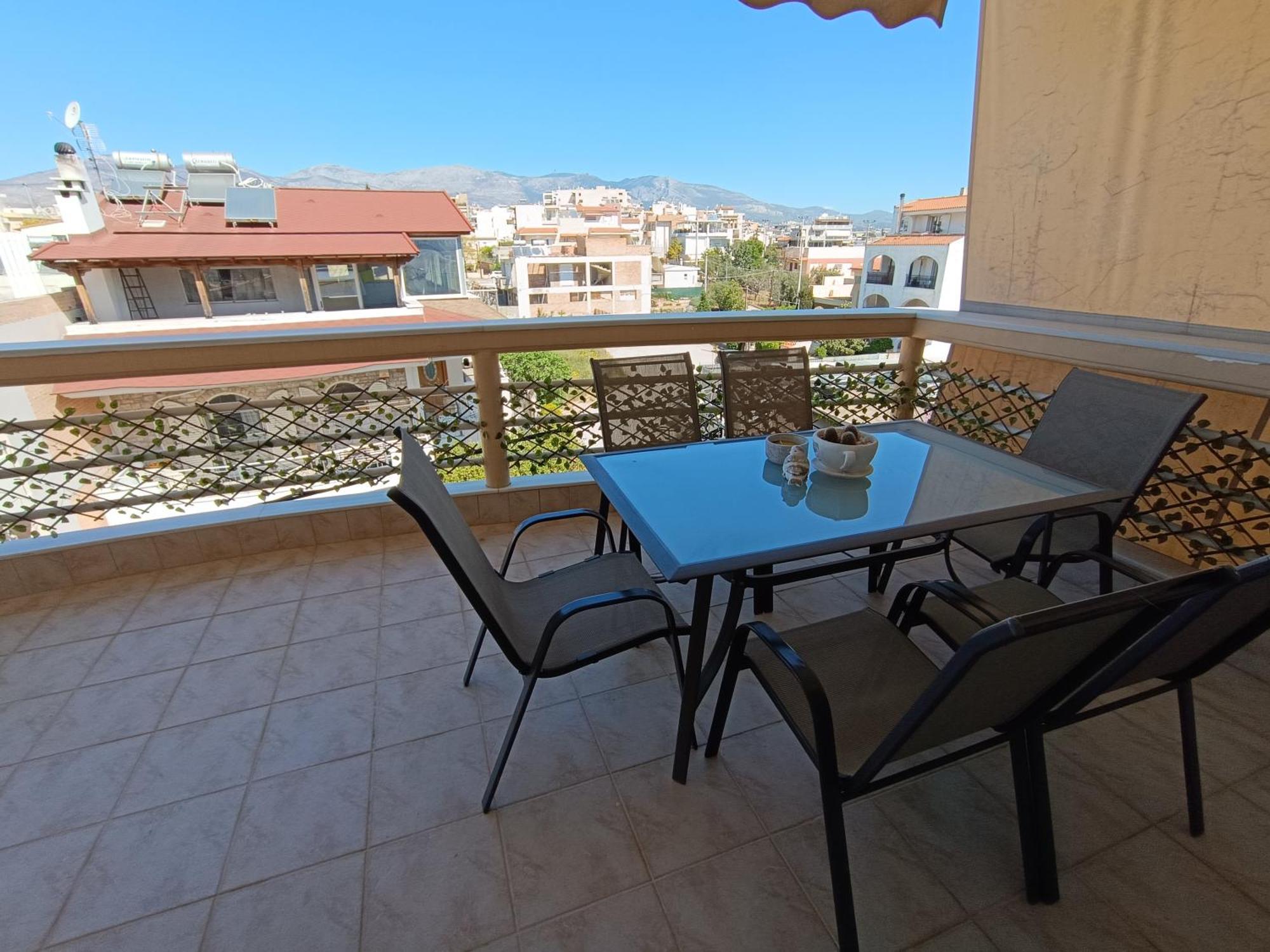 New Elegant Roof Apartment Acharnes Exterior foto